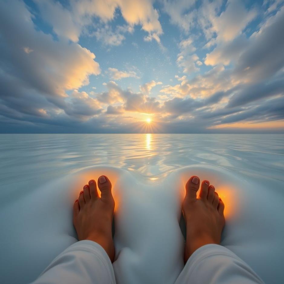 Dream : My feet in the dream