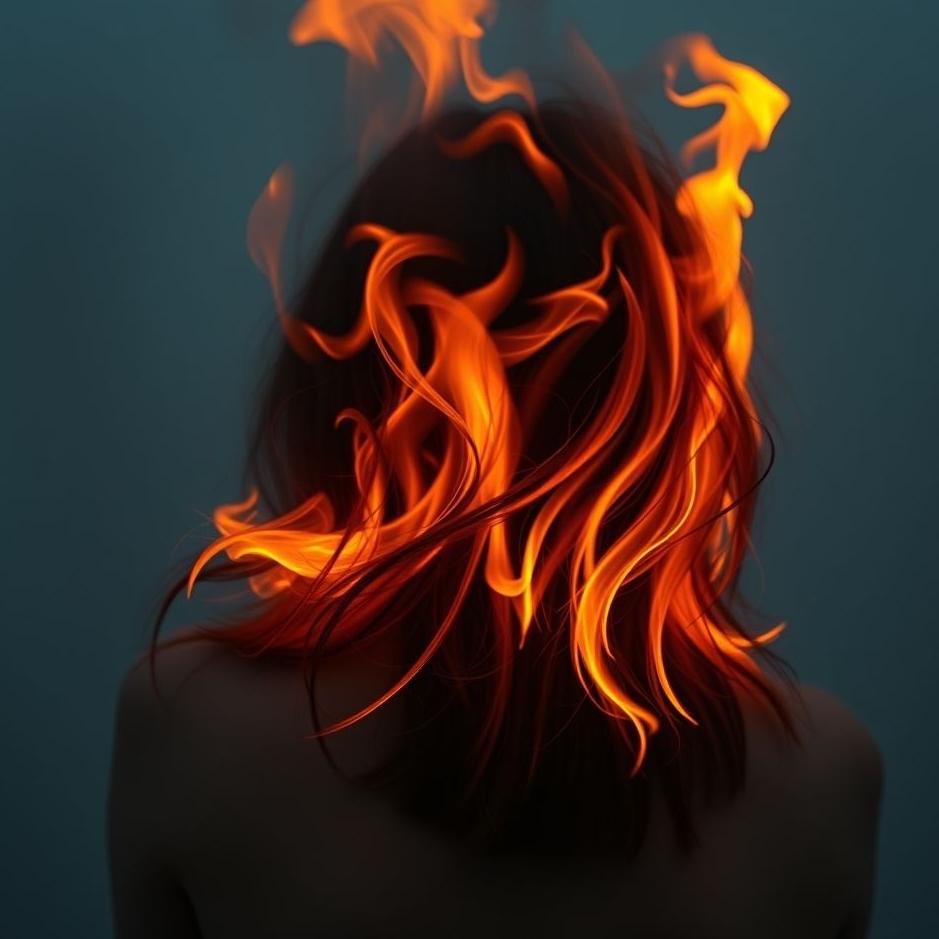 Dream : My hair burnt in a dream