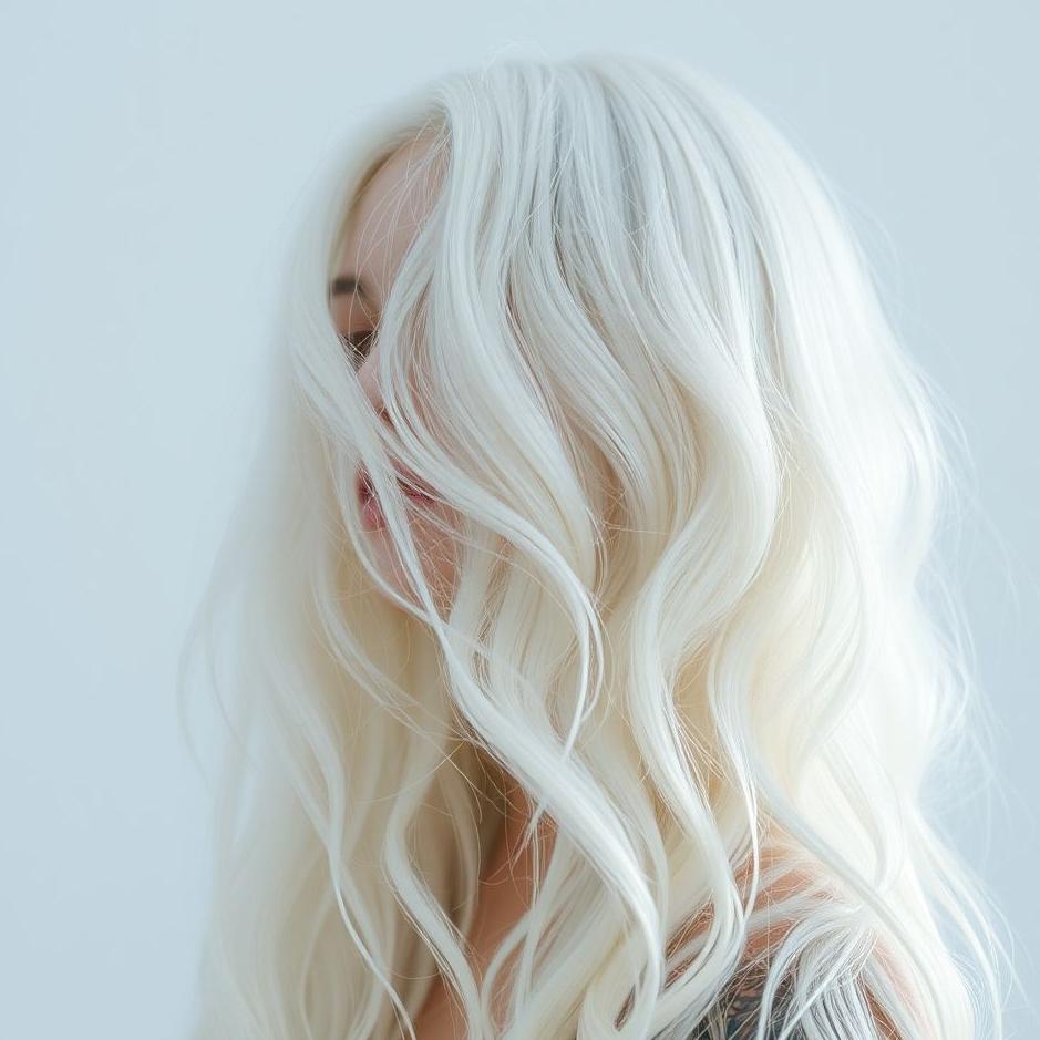 Dream : My hair white in a dream