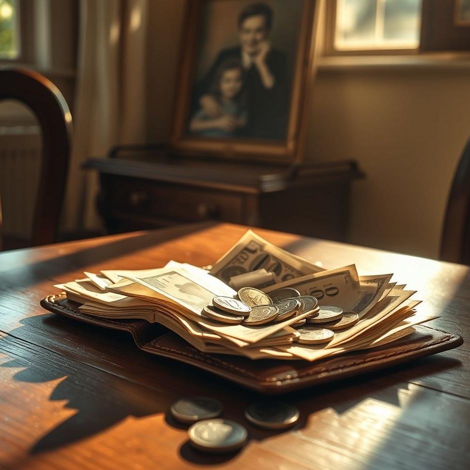 Dream : My mother's money