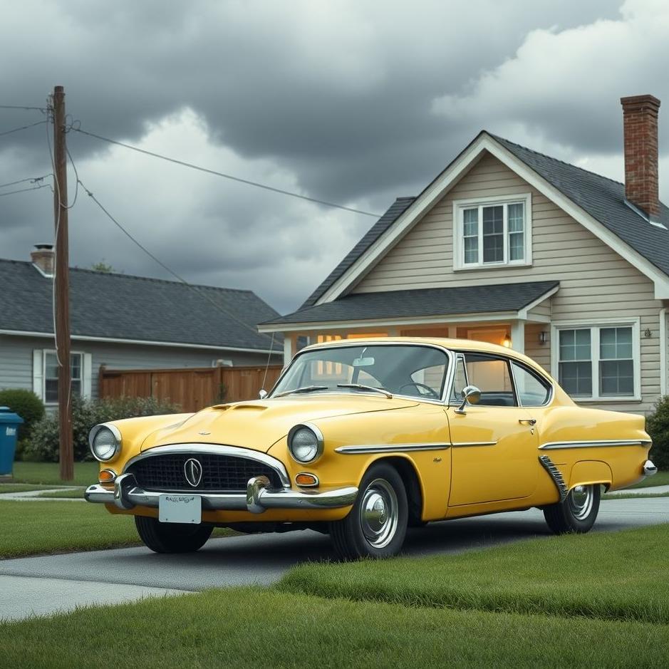 Dream : My neighbor buy a car in a dream