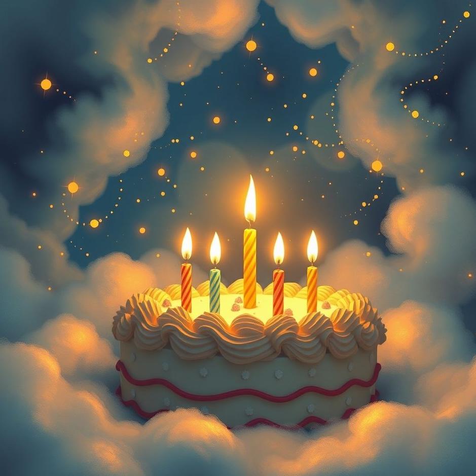 Dream : My own birthday in a dream