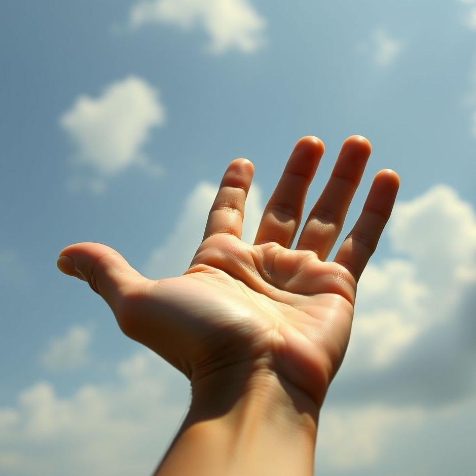 Dream : My own hand in a dream