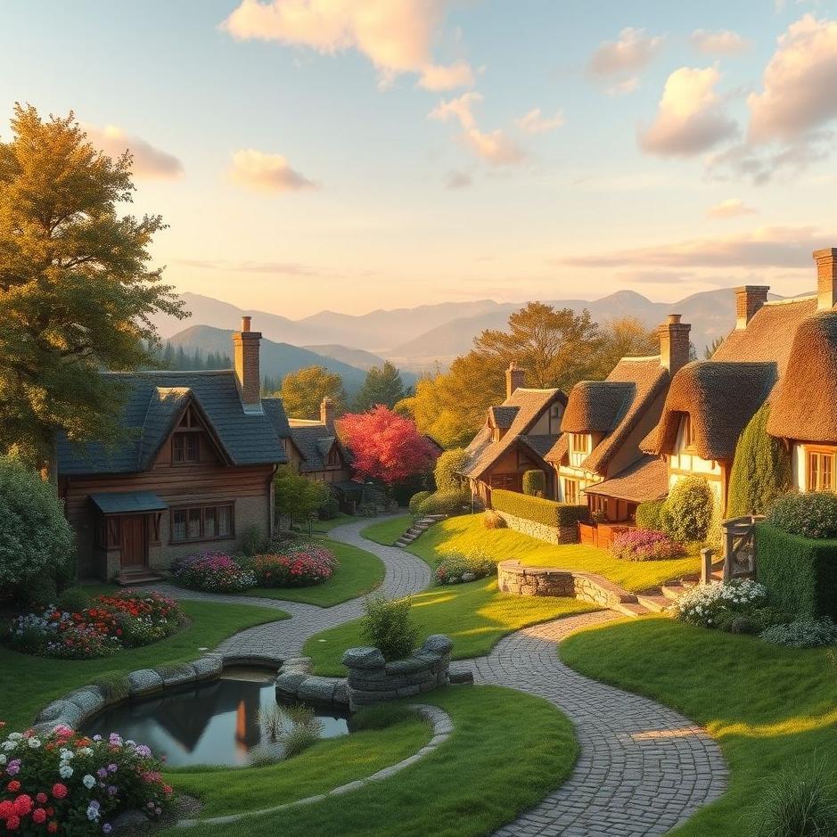 Dream : My own village in a dream