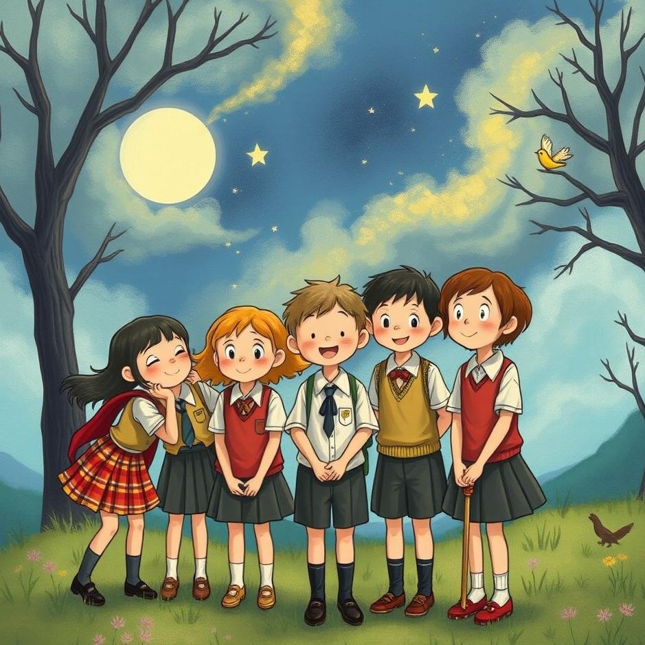 Dream : My primary school friends in a dream