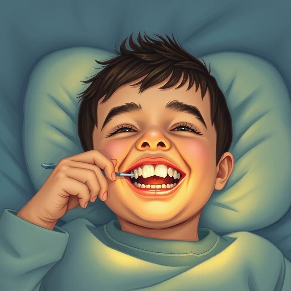 Dream : My son's tooth fall out in a dream