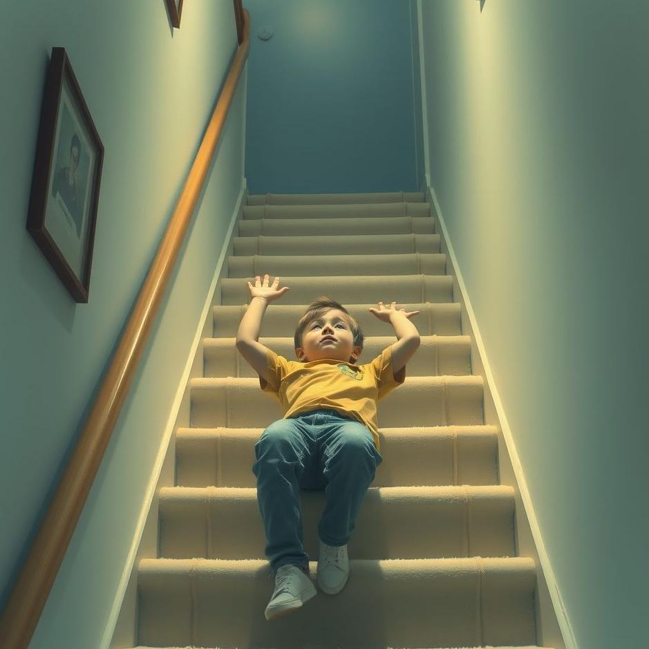 Dream : My son fall down the stairs in a dream