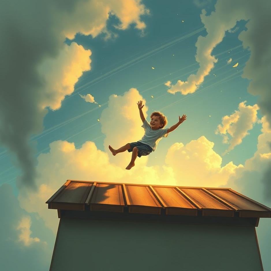 Dream : My son fall from the roof in a dream