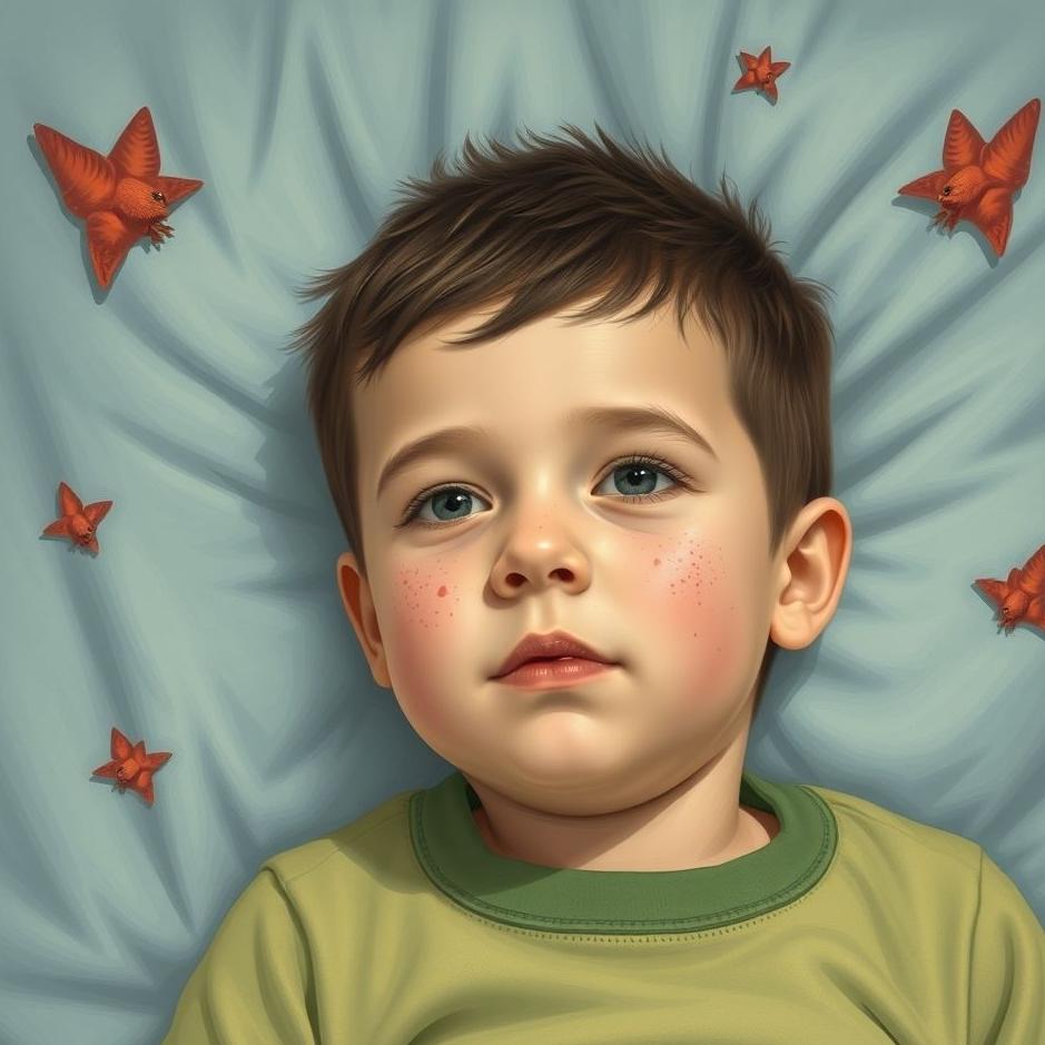 Dream : My son get chickenpox in a dream