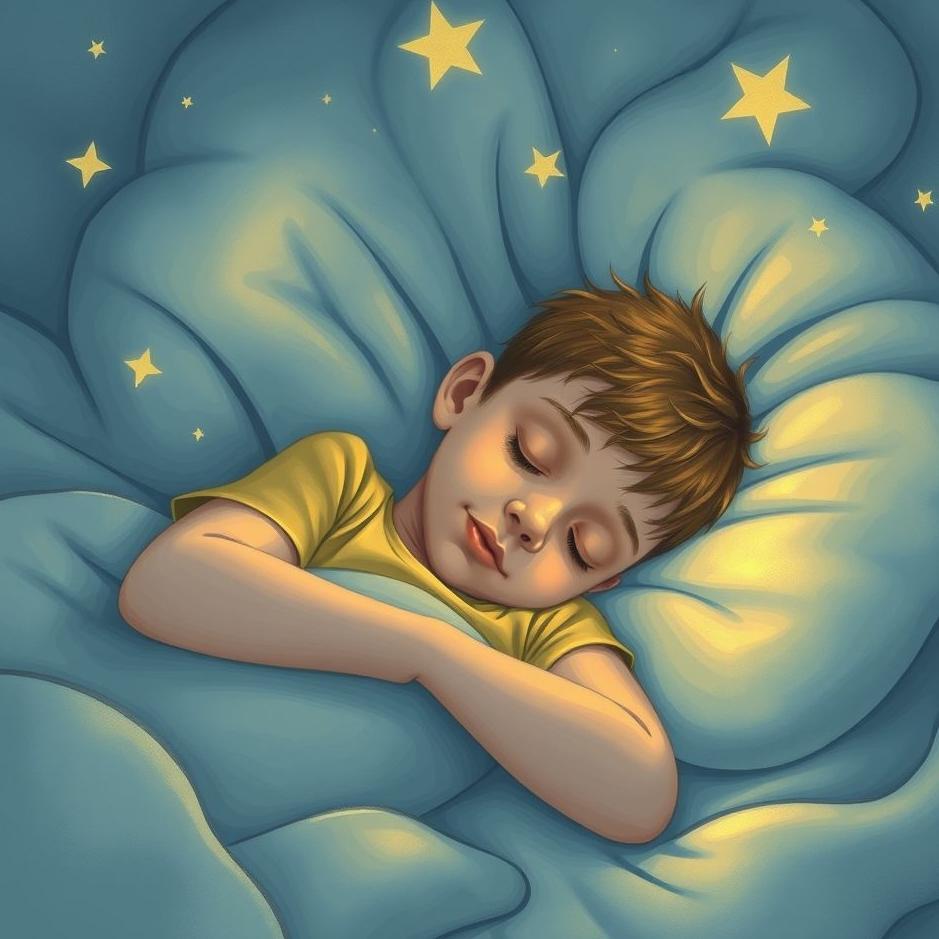 Dream : My son sleeping in a dream
