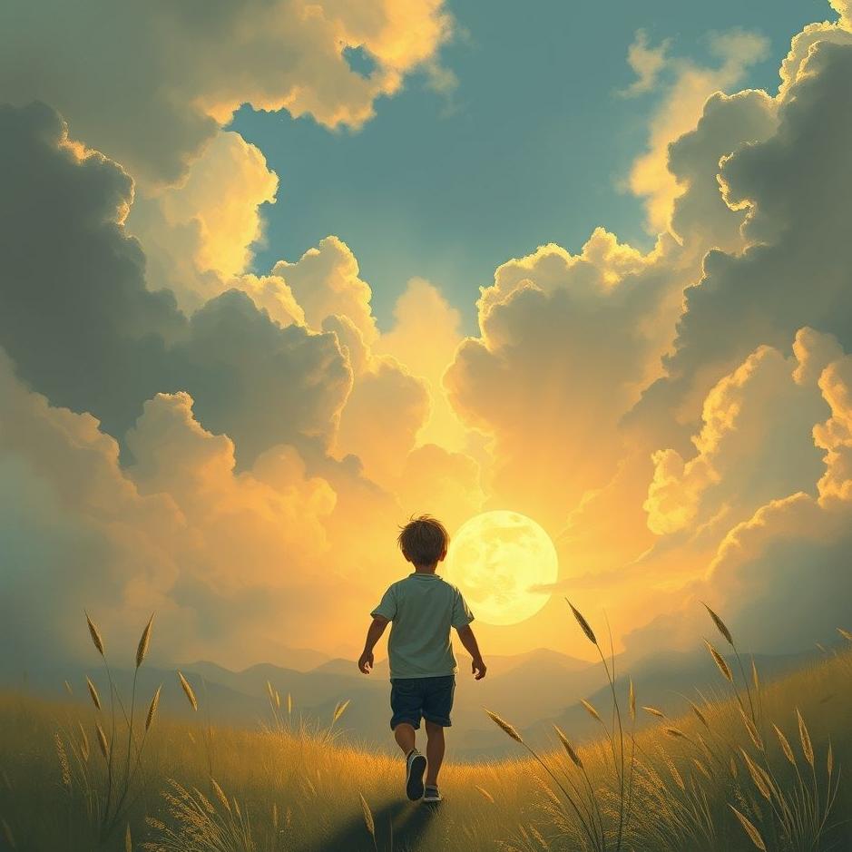 Dream : My son walking in a dream