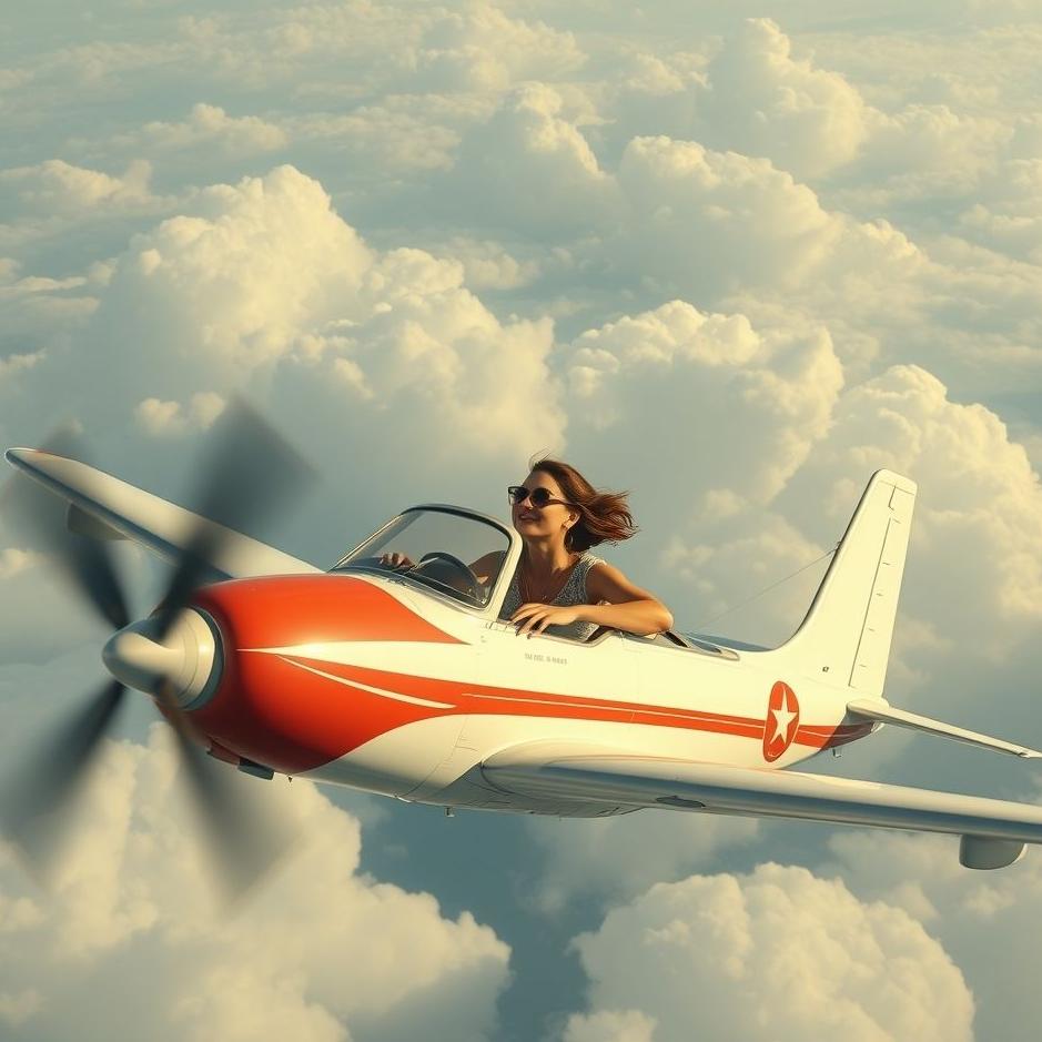 Dream : My wife flying a plane in a dream
