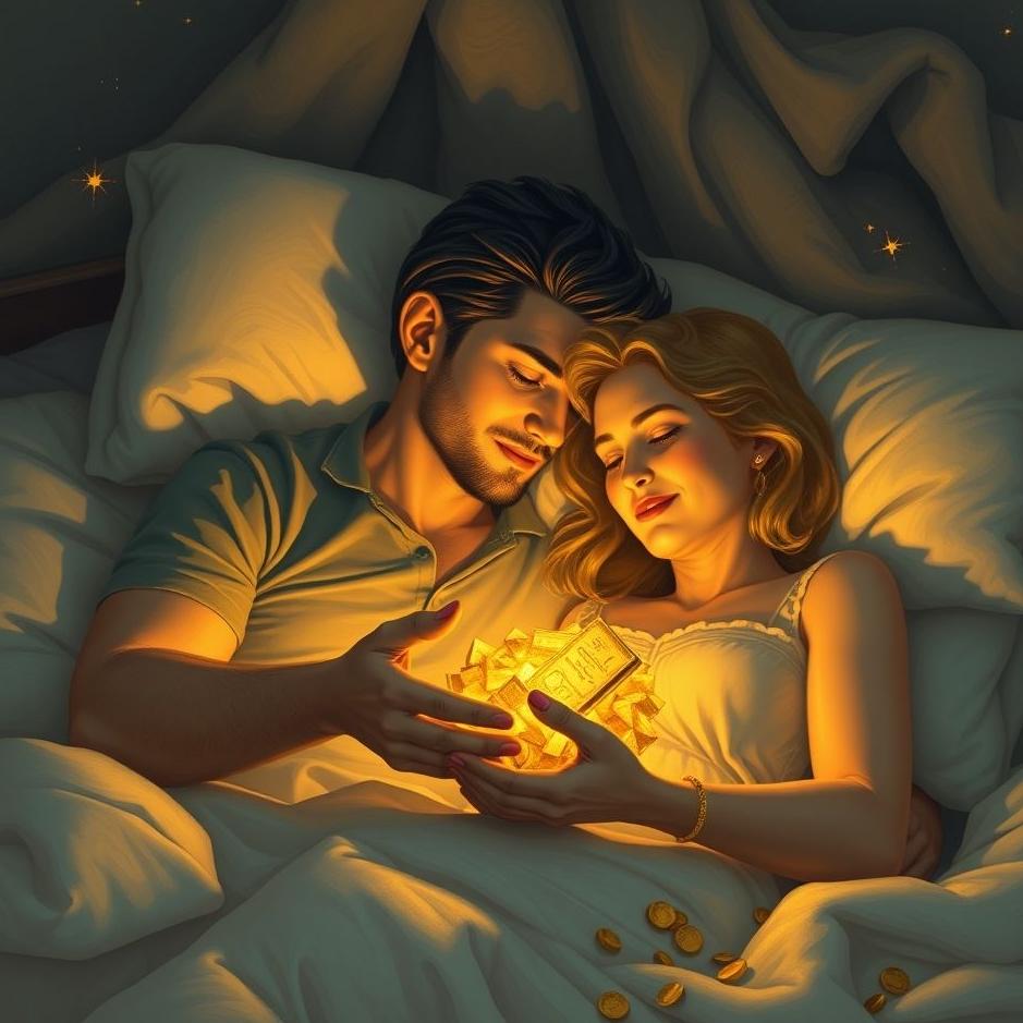 Dream : My wife giving me gold in a dream