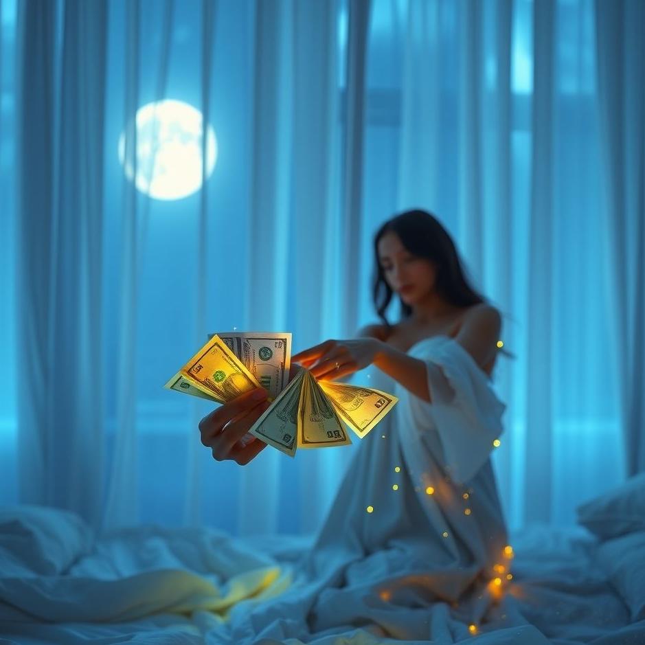 Dream : My wife giving me paper money in a dream