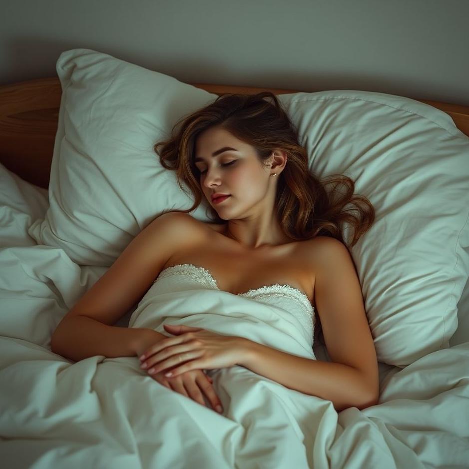 Dream : My wife in bed in a dream