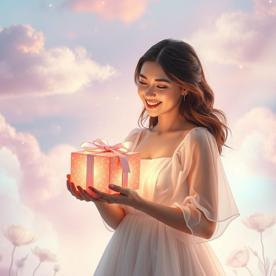 Dream : My wife receiving a gift in a dream