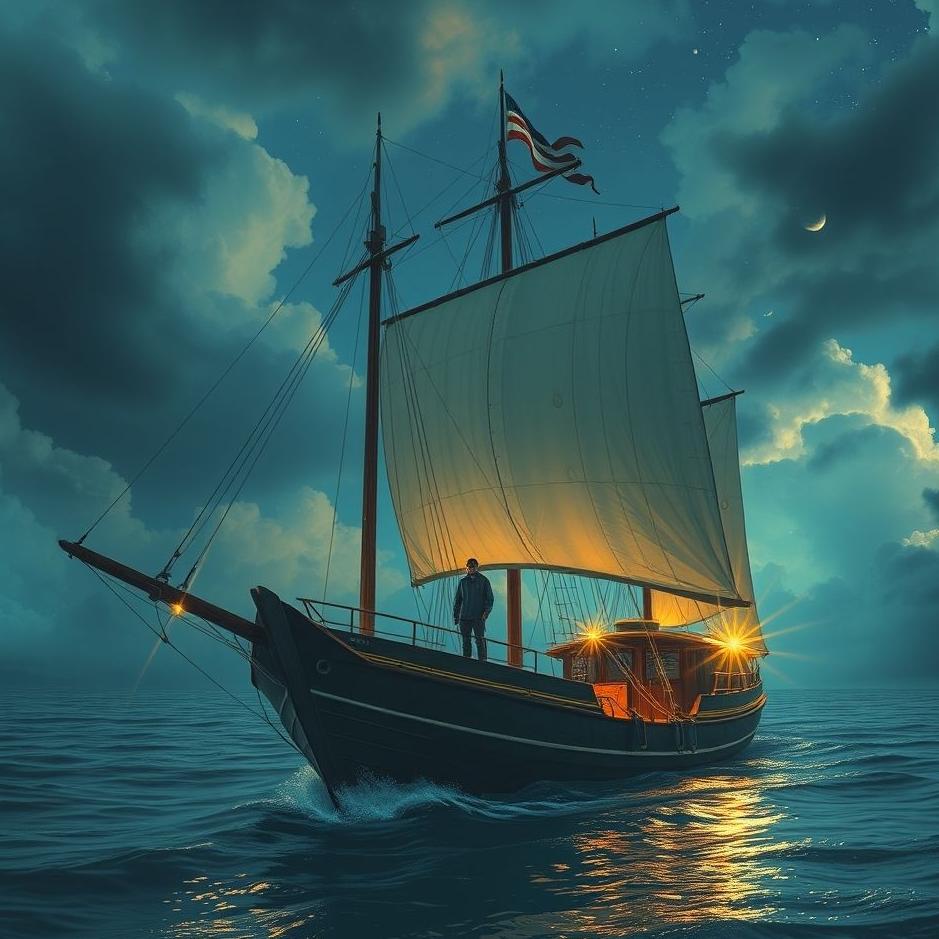 Dream : Myself on a ship in a dream