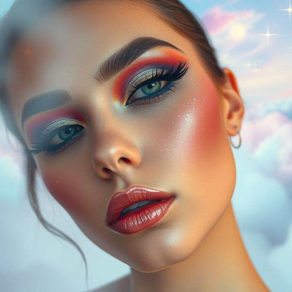 Dream : Myself with makeup in a dream