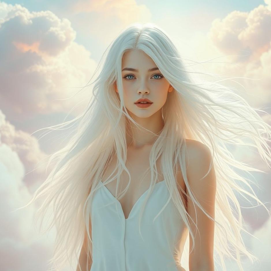 Dream : Myself with white hair in a dream