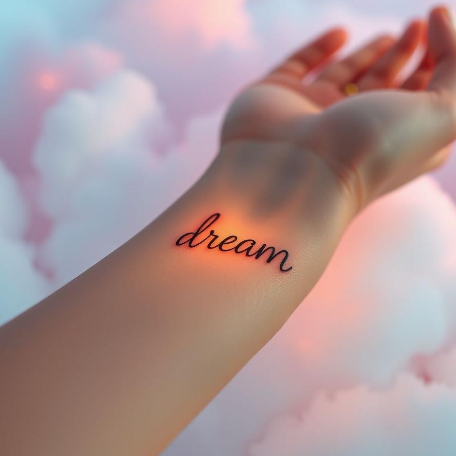 Dream : Name tattoo in a dream