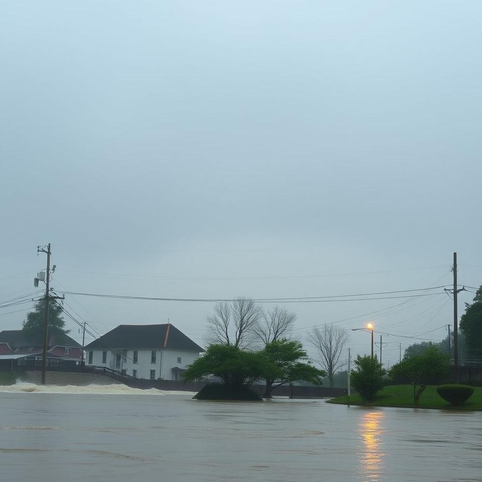 Dream : National flood in a dream