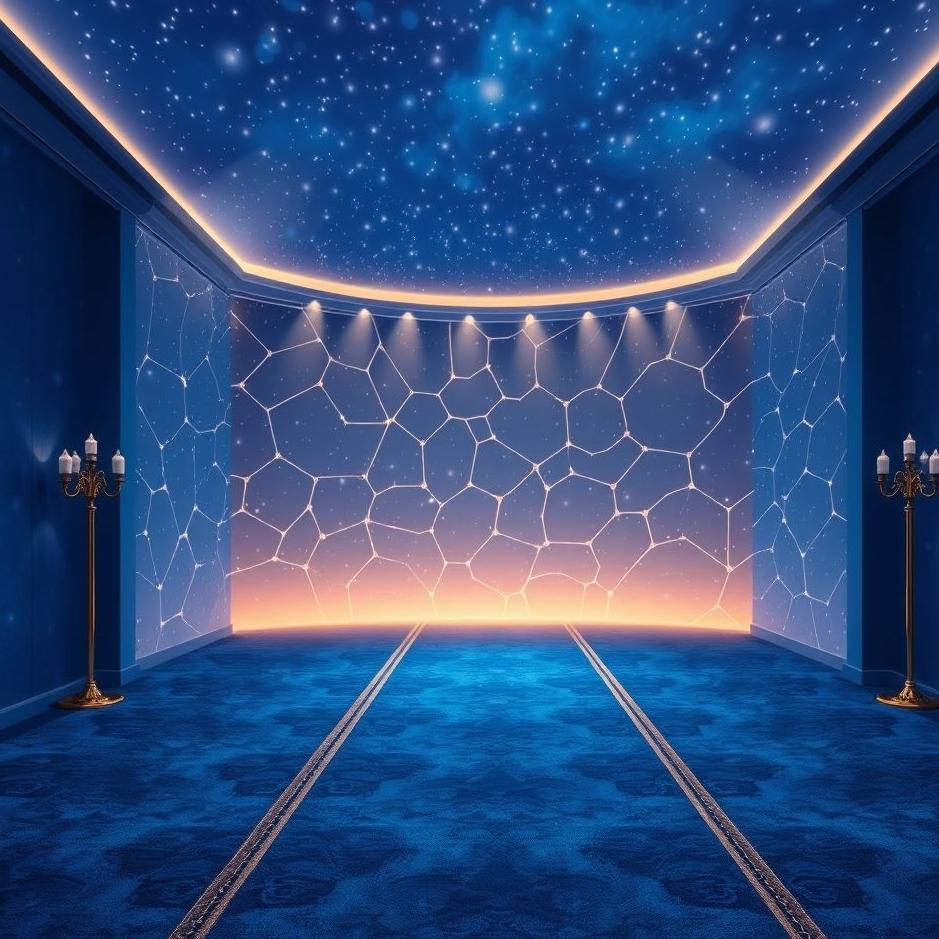 Dream : Navy blue carpet in a dream