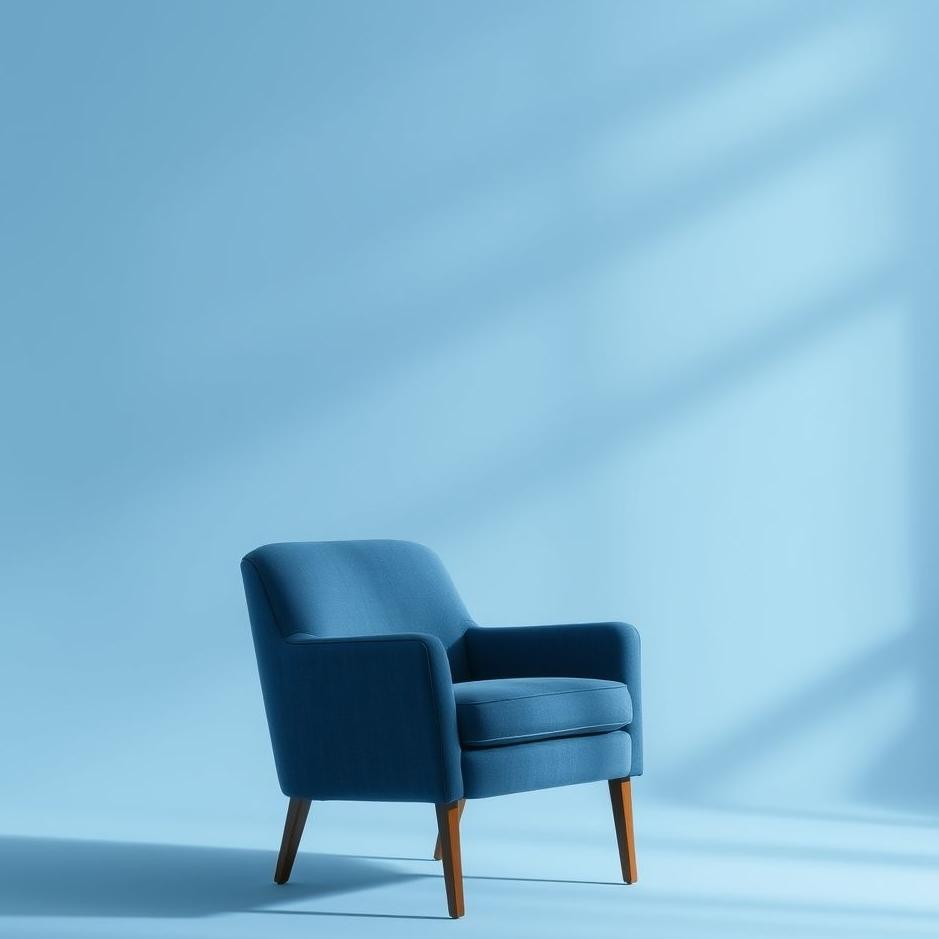 Dream : Navy blue chair in a dream