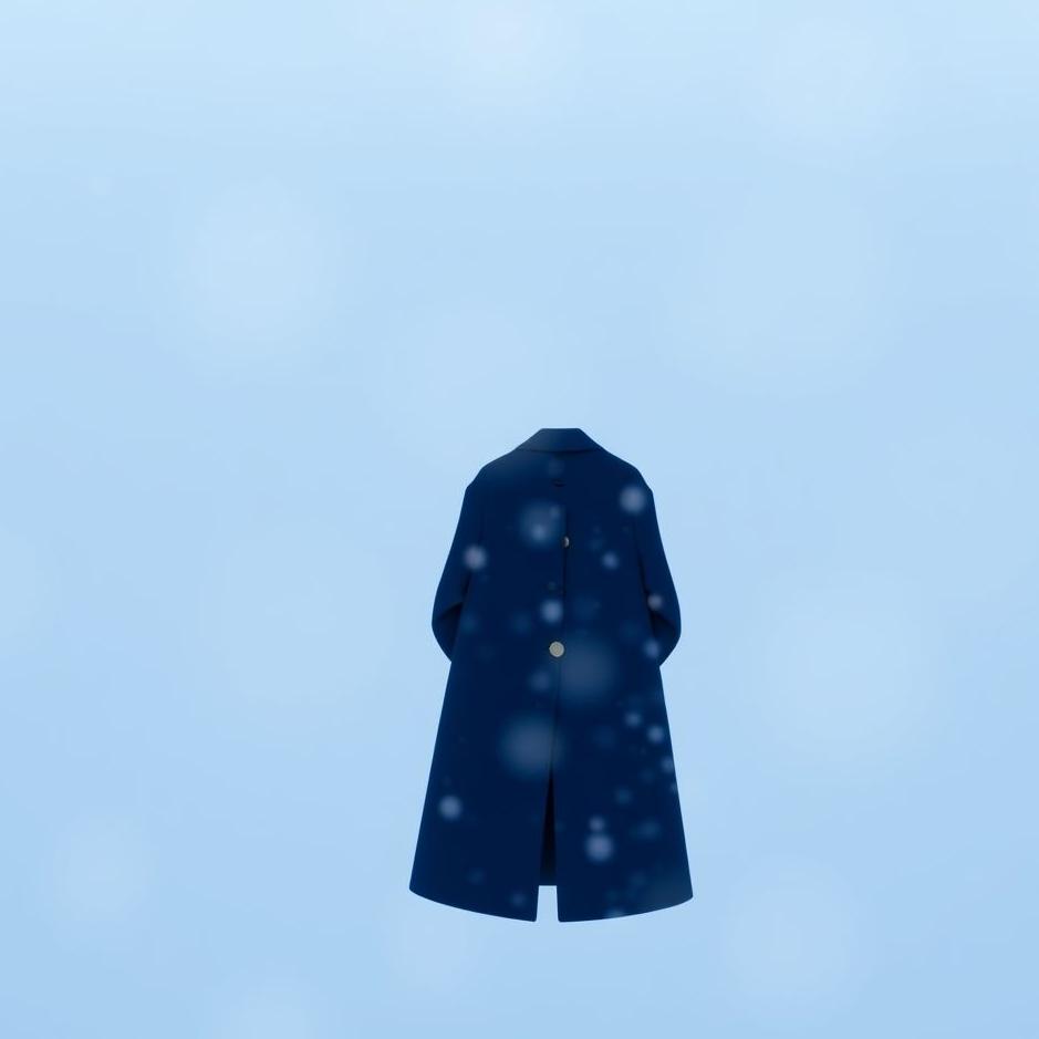 Dream : Navy blue coat in a dream