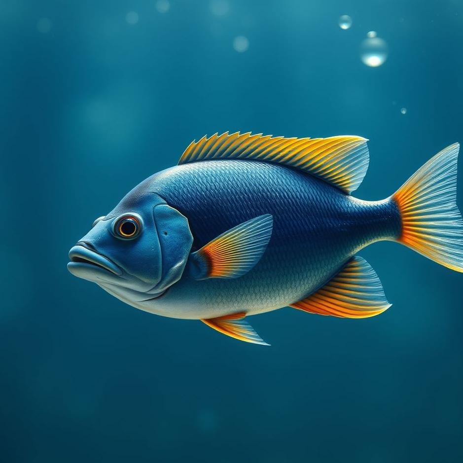 Dream Dictionary : Navy blue fish in a dream