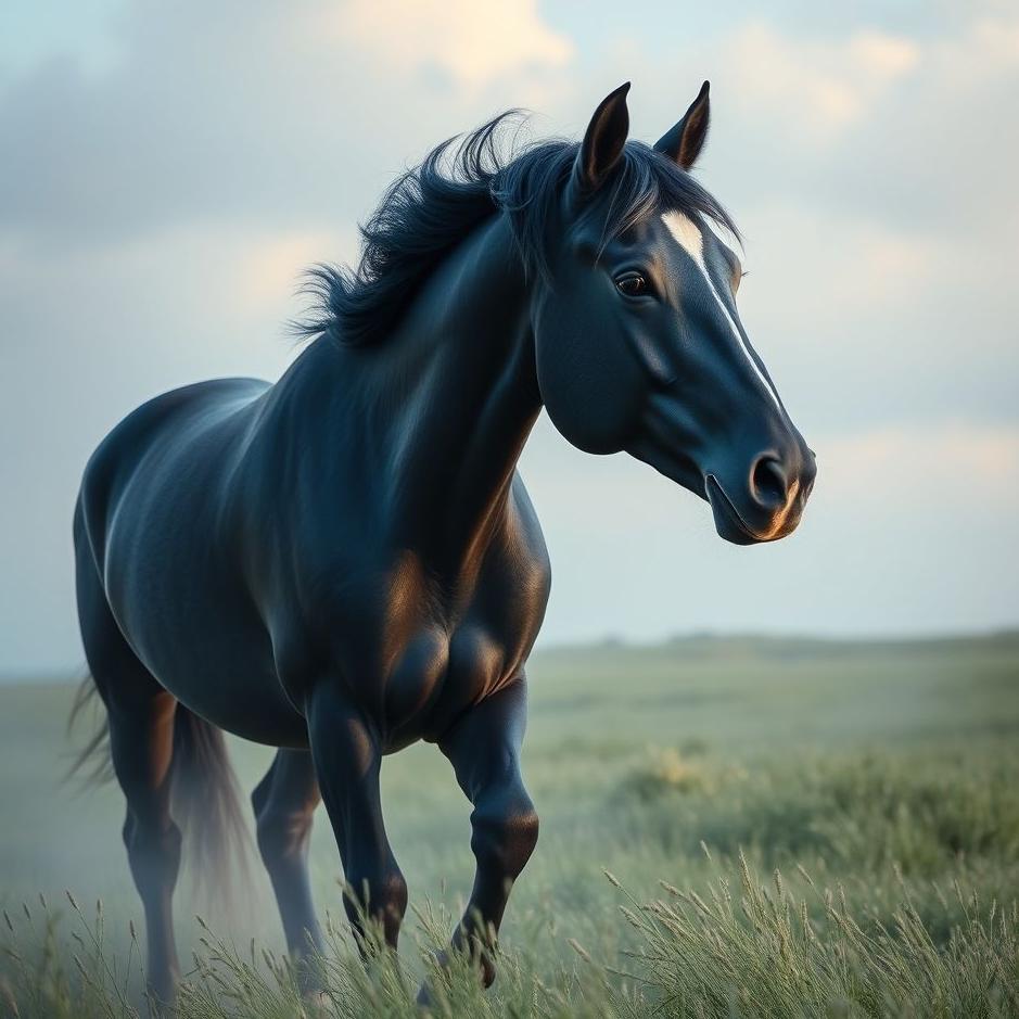 Dream Dictionary : Navy blue horse in a dream