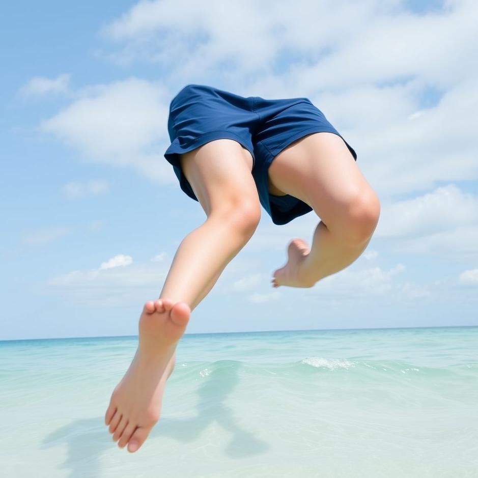 Dream : Navy blue shorts in a dream