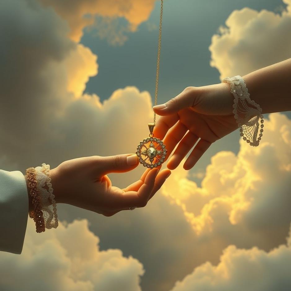 Dream : Necklace being exchanged in a dream