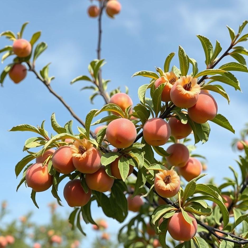 Dream : Nectarine tree in a dream