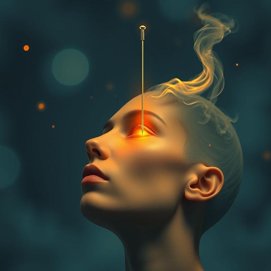 Dream : Needle stuck in the head in a dream