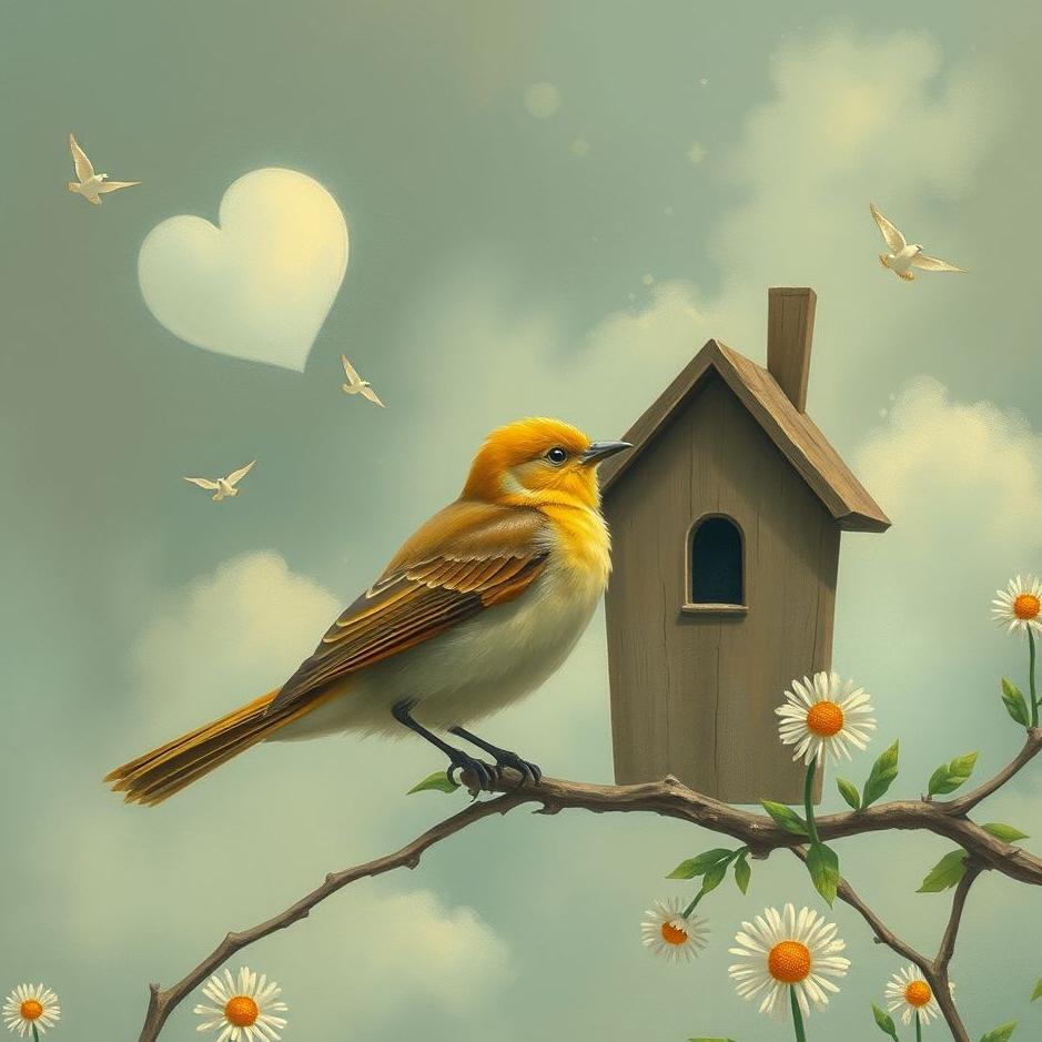Dream : Neighbor who is a bird in a dream