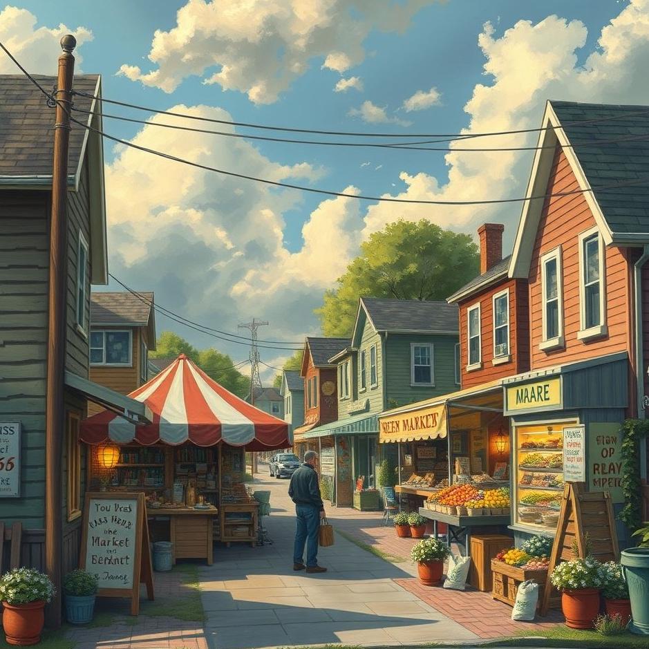 Dream Dictionary : Neighborhood market in a dream