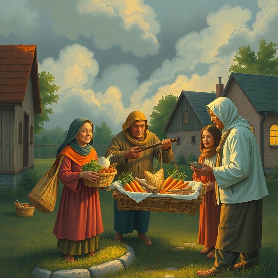 Dream : Neighbors bringing food in a dream