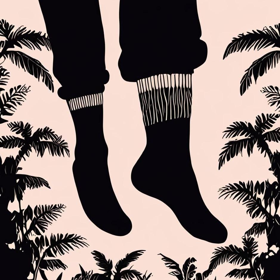 Dream : New black socks in a dream