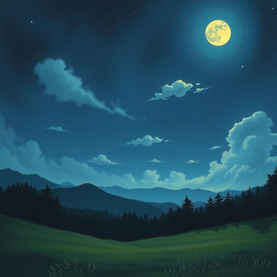 Dream Dictionary : Night and moonlight in a dream