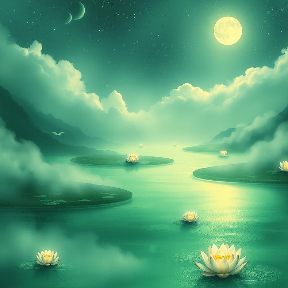 Dream : Nile Green in a Dream