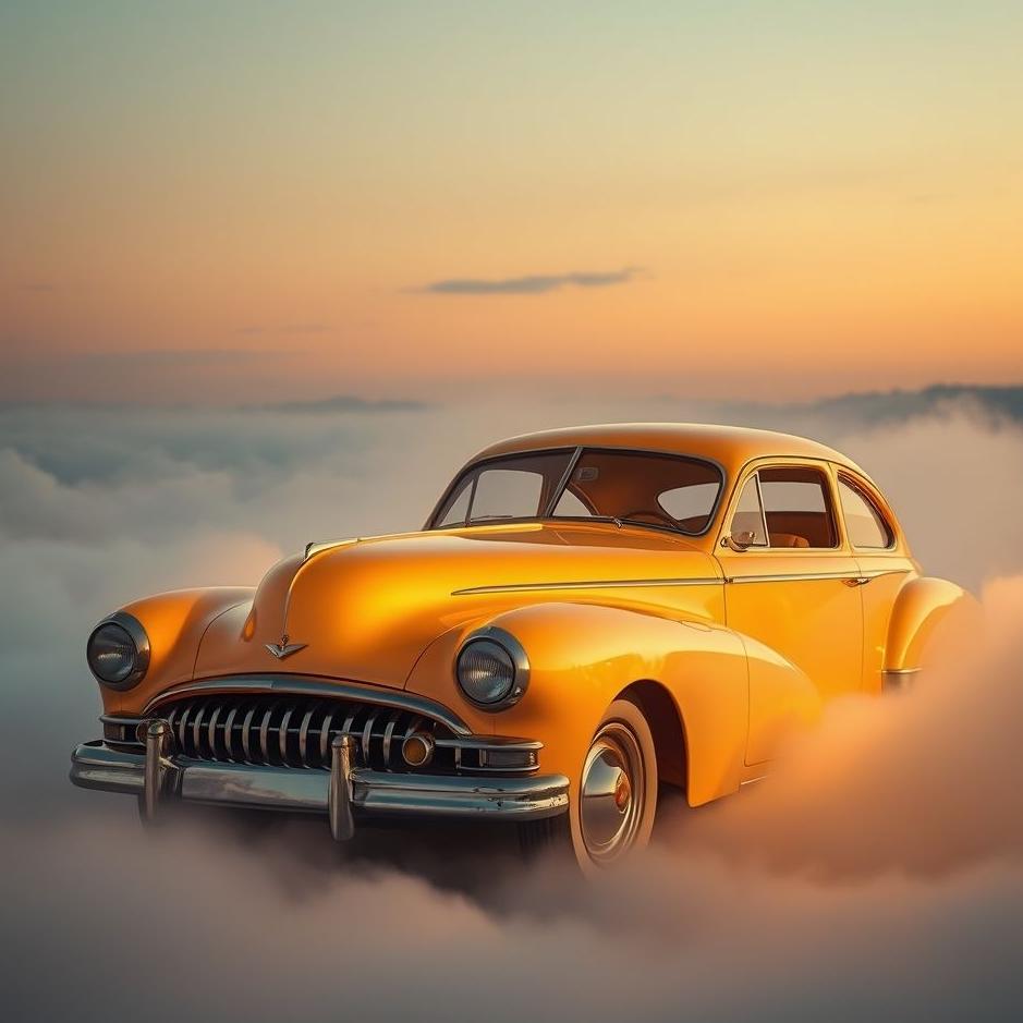 Dream : Nostalgic car in a dream