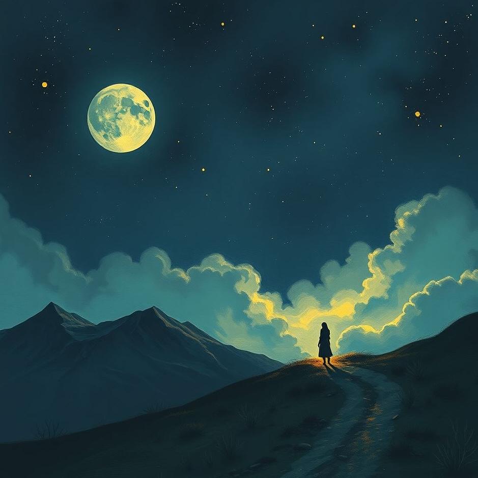 Dream : Not being able to find one's way at night in a dream