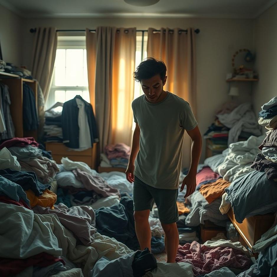 Dream : Not being able to find your shirt in a dream