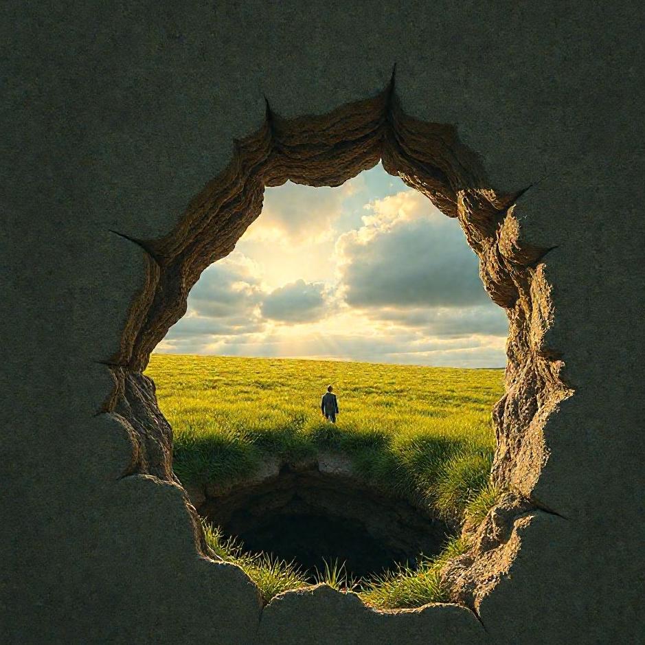 Dream Dictionary : Not being able to get out of a hole 