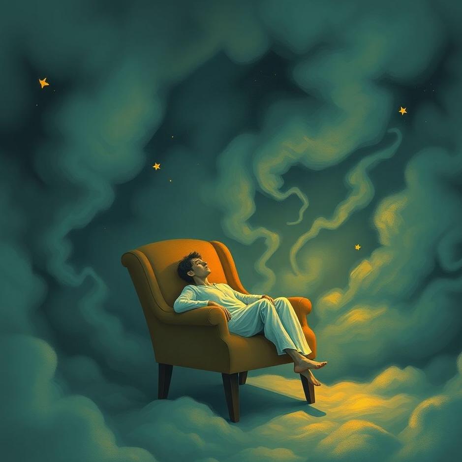 Dream : Not being able to get up from a chair in a dream
