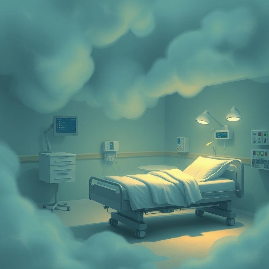 Dream : Not being able to leave the hospital in a dream