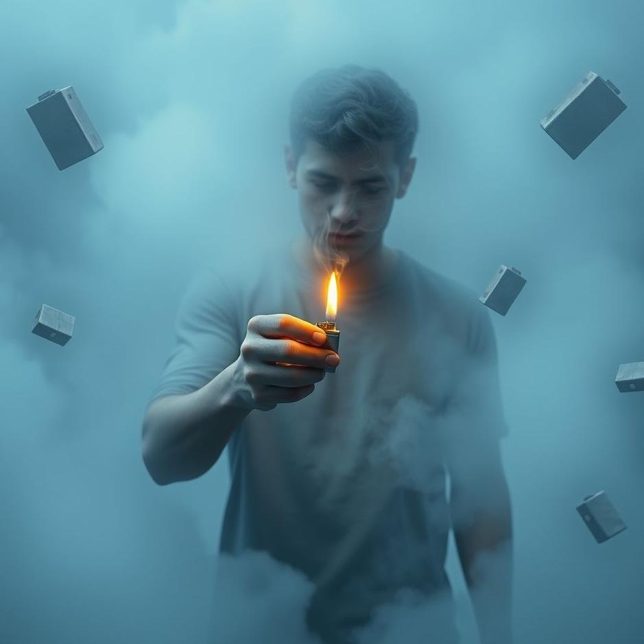 Dream : Not being able to light a cigarette in a dream