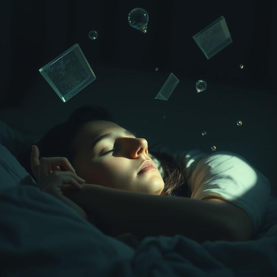 Dream : Not being able to open one of your eyes in a dream