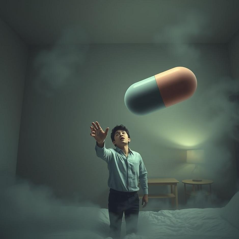 Dream Dictionary : Not being able to take a pill in a dream