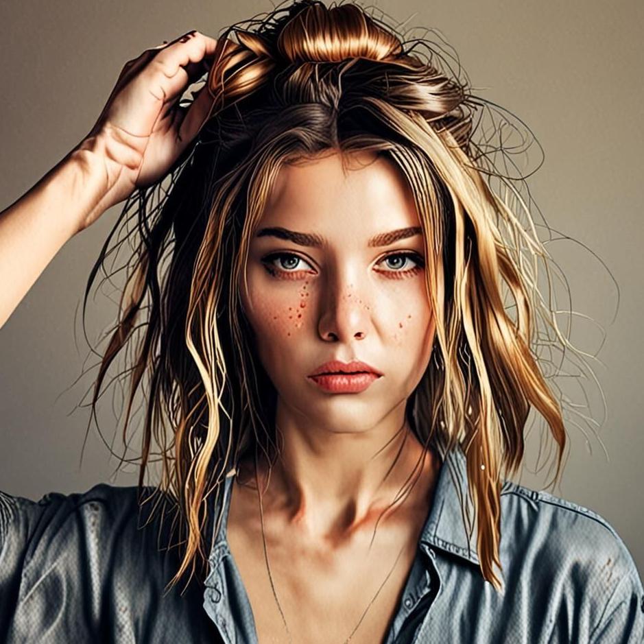 Dream Dictionary : Not being able to tie up your hair in a dream